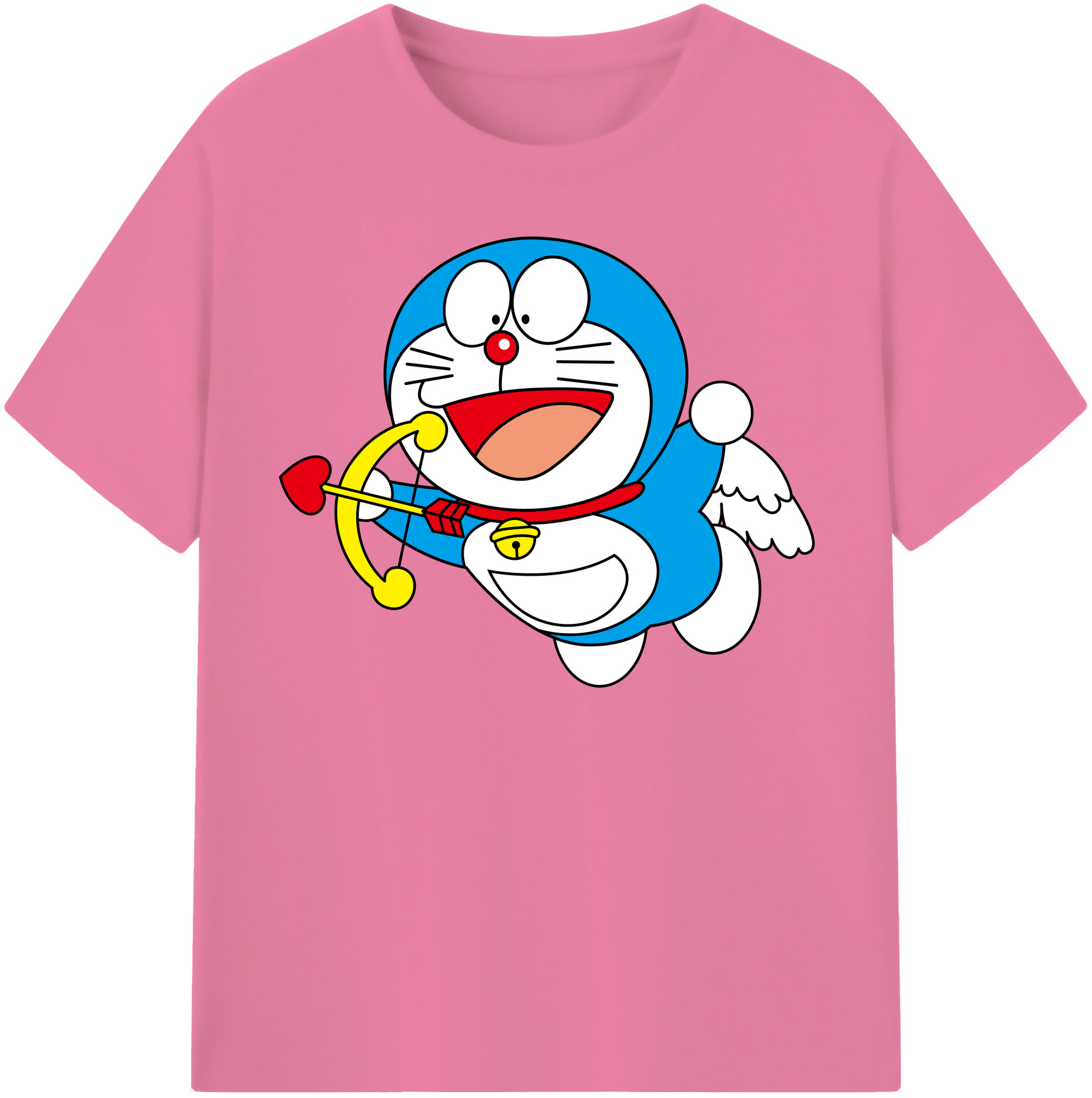 （画像用） ドラえもん Doraemon 綿100％半袖Tシャツ（フロントプリント）